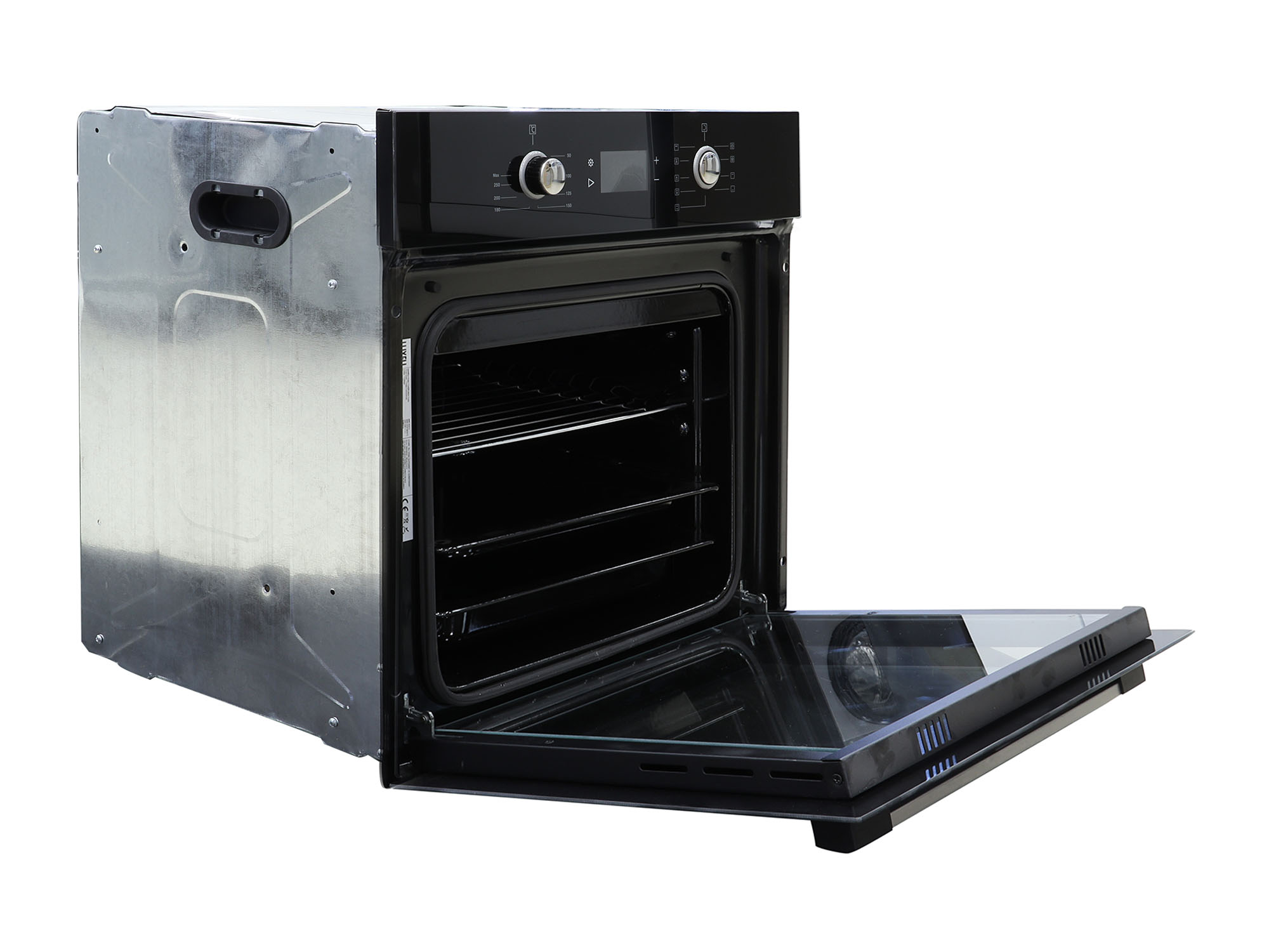 встраиваемая духовка luxell b66-sgf3 (ddt) black